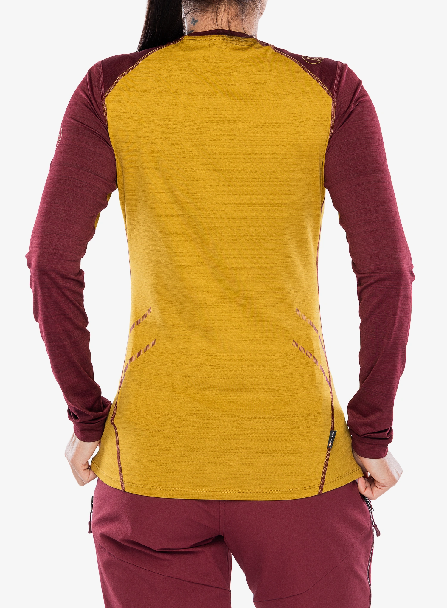 Термокофта жіноча La Sportiva Tour Long Sleeve - savana/redwood