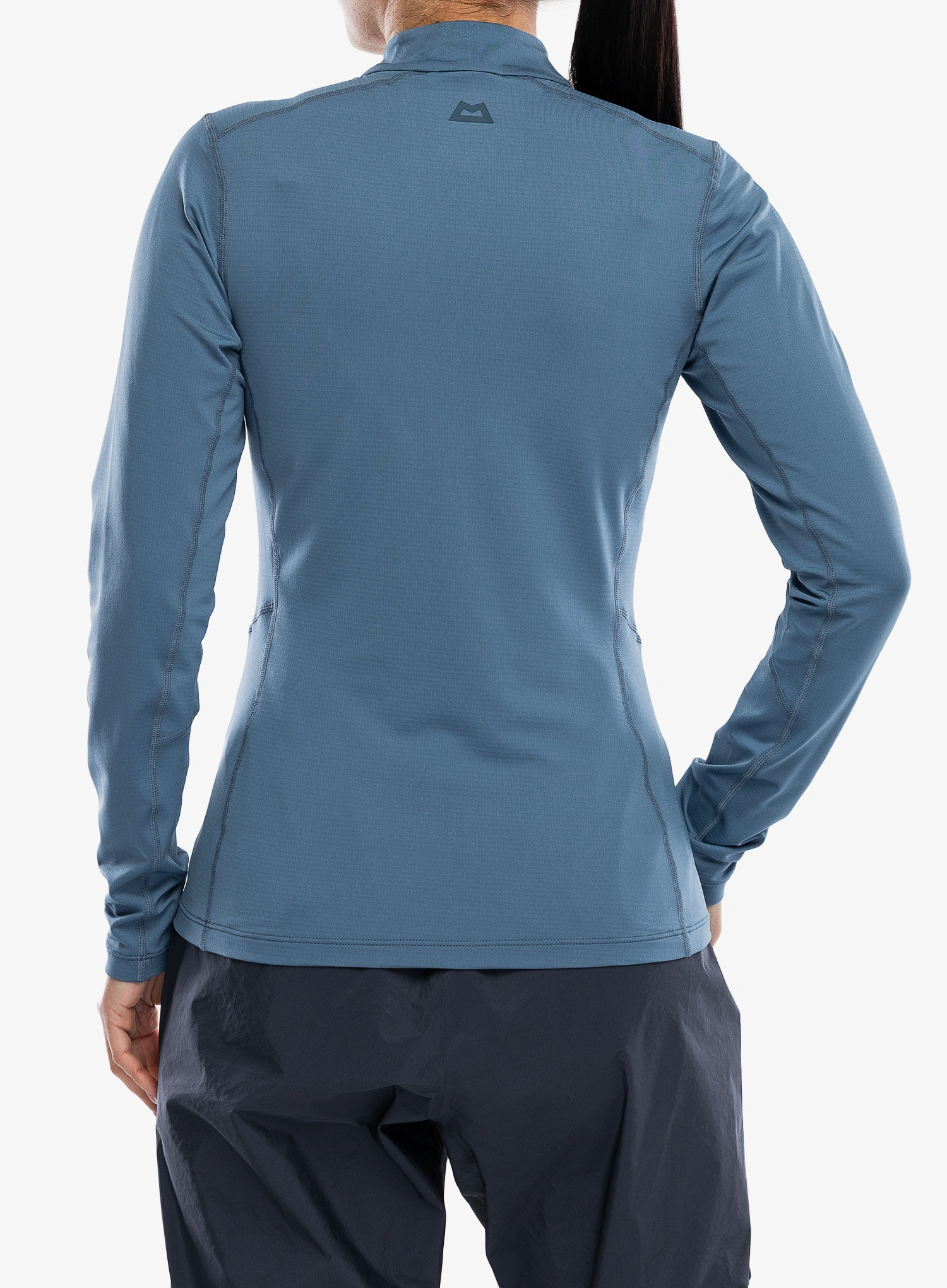 Термокофта жіноча Mountain Equipment Cerrig LS Zip-T - stellar blue