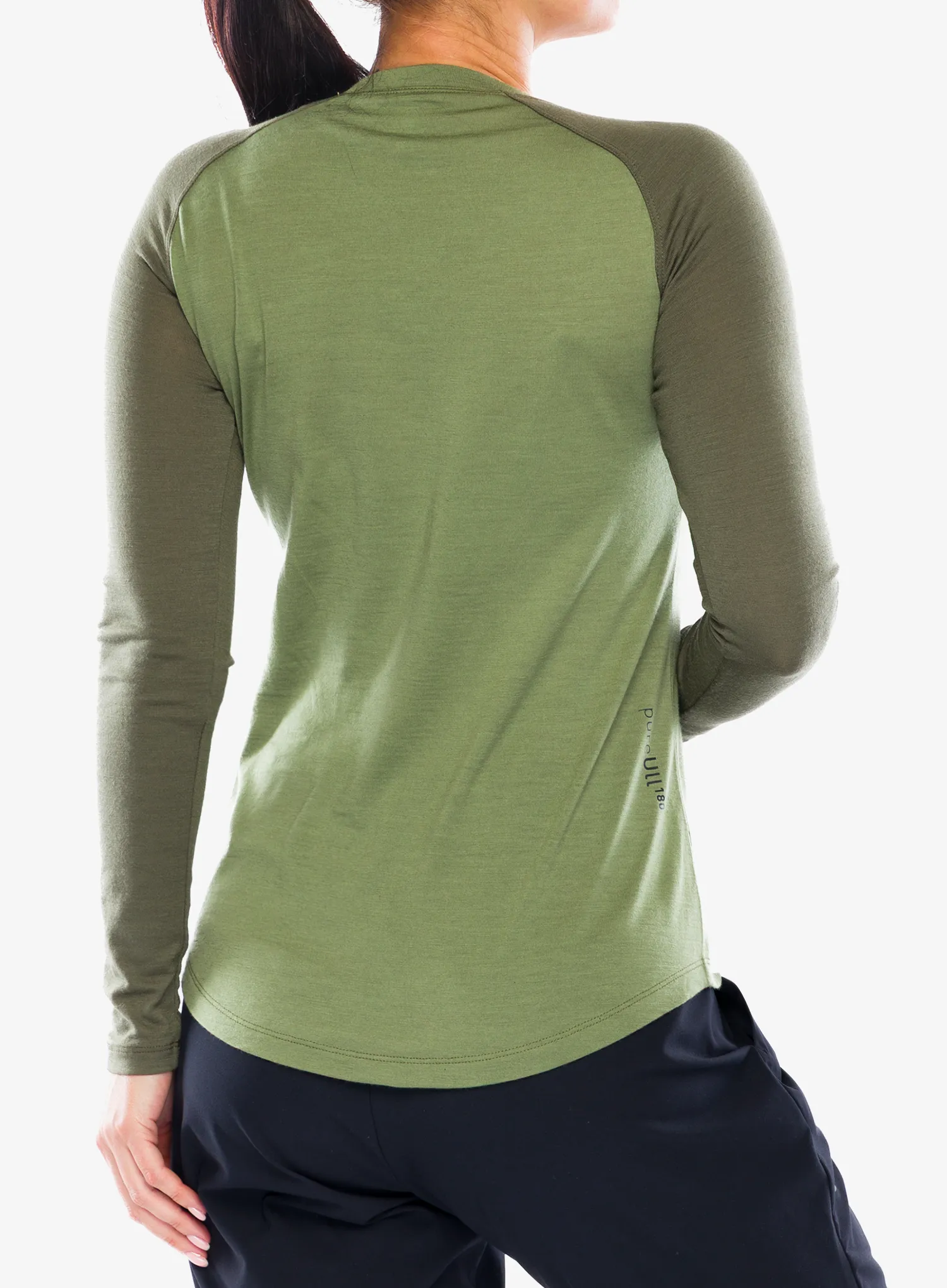 Термокофта жіноча Norrona Femund Pureull Long Sleeve - loden green