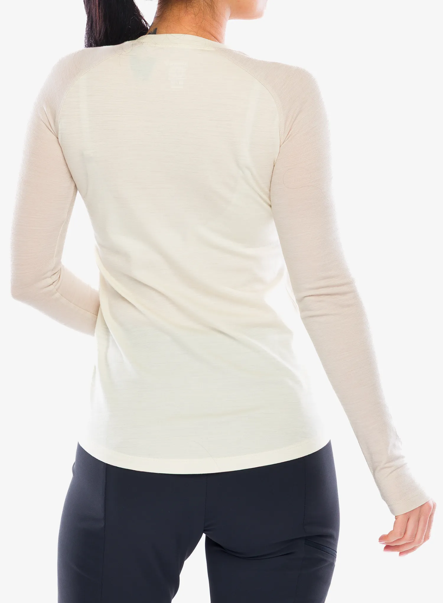 Термокофта жіноча Norrona Femund Pureull Long Sleeve - whisper white