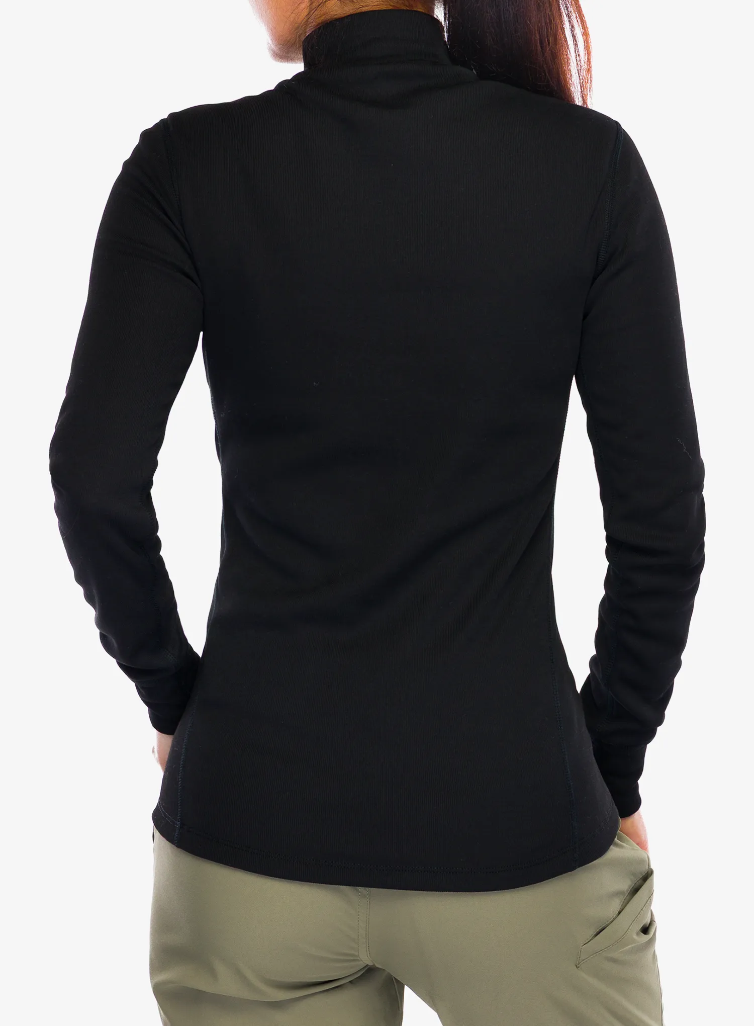 Термокофта жіноча Odlo Active Warm BL Top Turtle Neck L/S - black