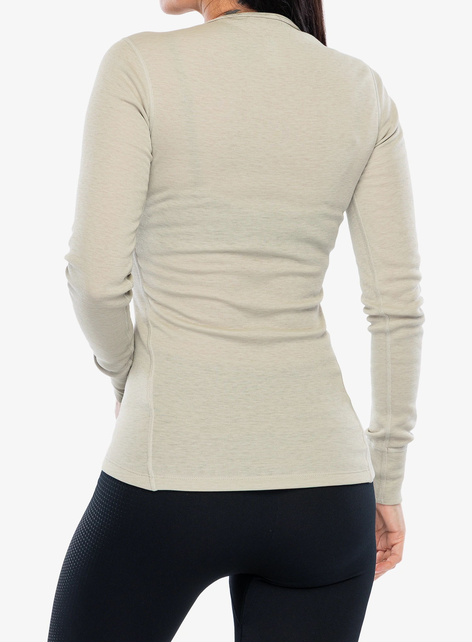 Термокофта жіноча Odlo Active Warm Eco BL Top Crew Neck LS - agate gray