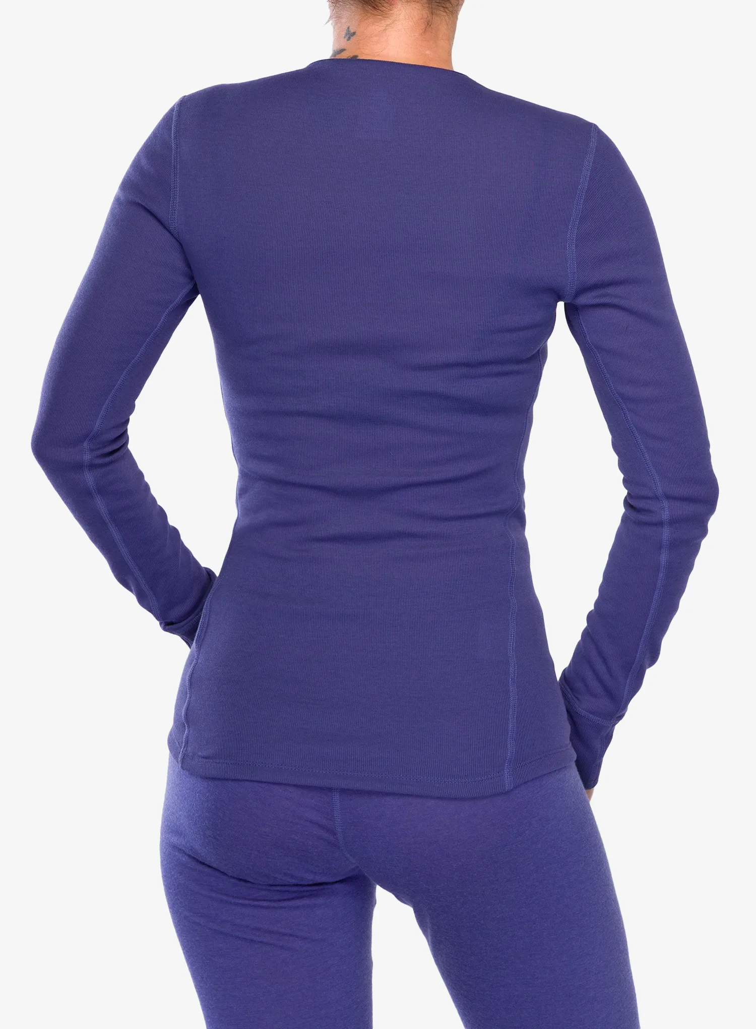 Термокофта жіноча Odlo Active Warm Eco BL Top Crew Neck LS - skipper blue