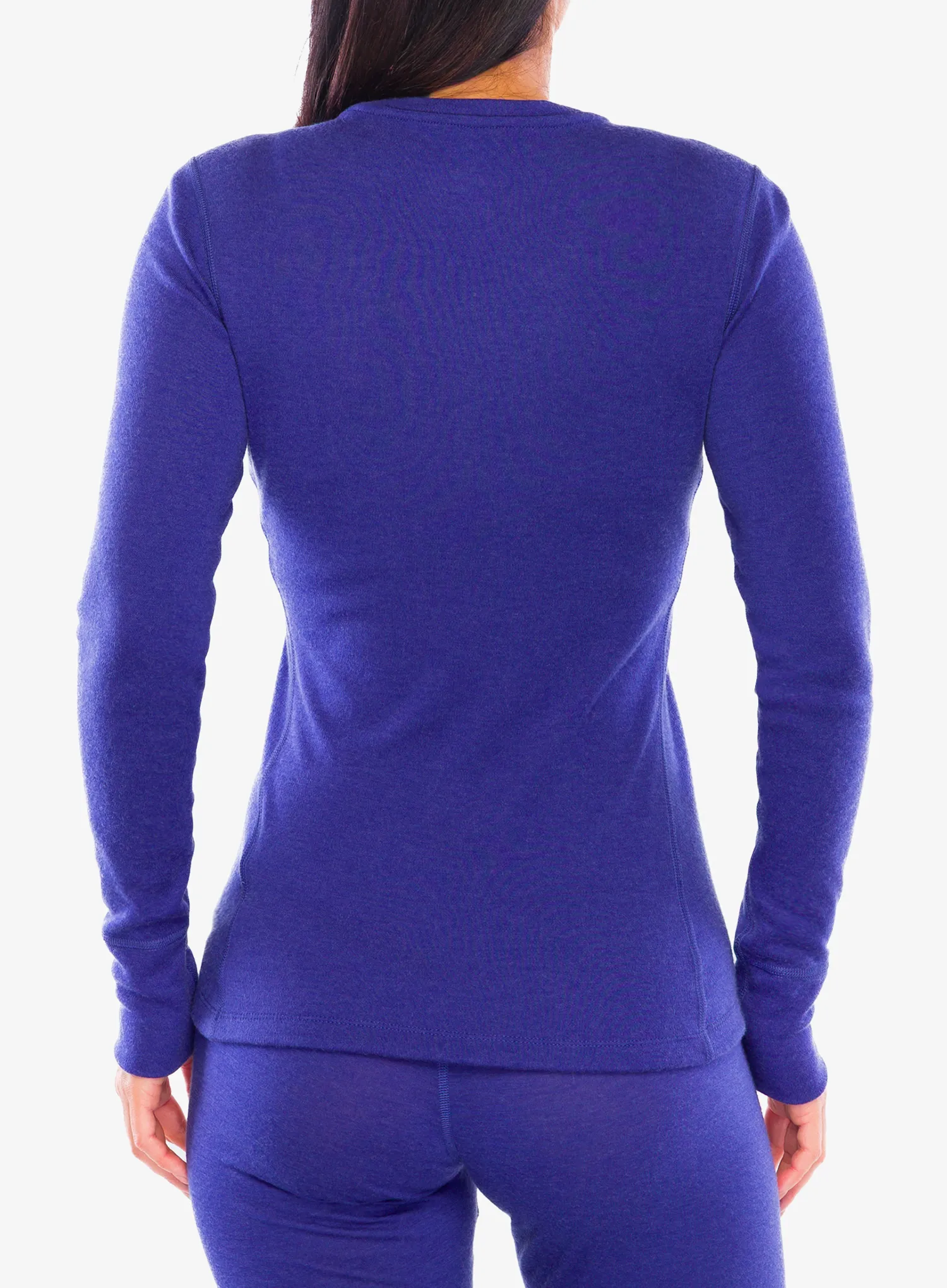 Термокофта жіноча Odlo Merino 260 BL Top Crew Neck LS - skipper blue