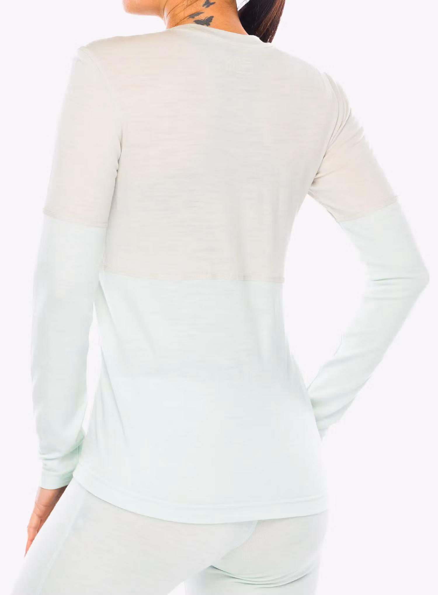 Термокофта жіноча Ortovox 185 Rock N Wool Long Sleeve - white tea