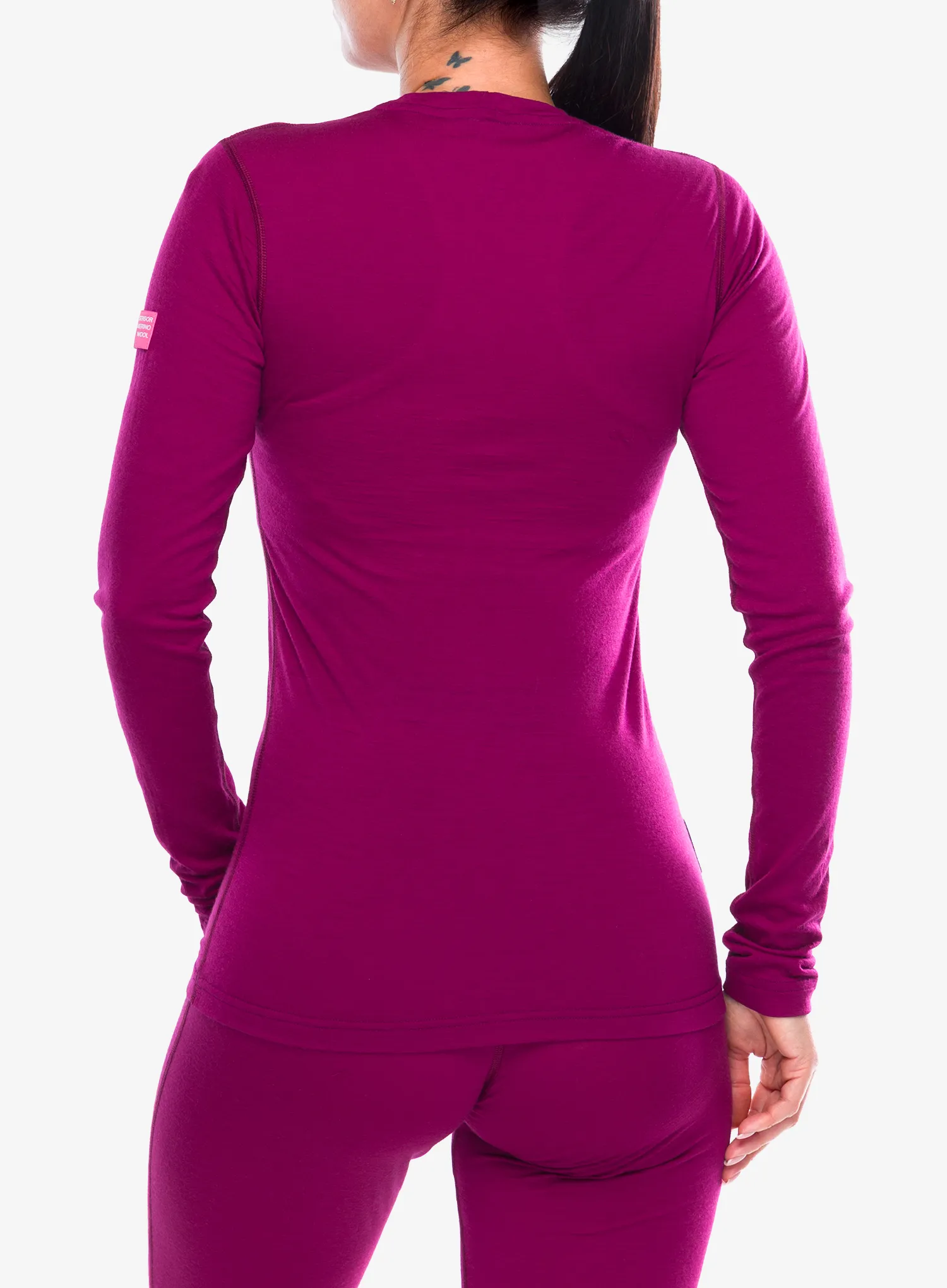 Термокофта жіноча Sensor Merino Active Tee L/S - lilla