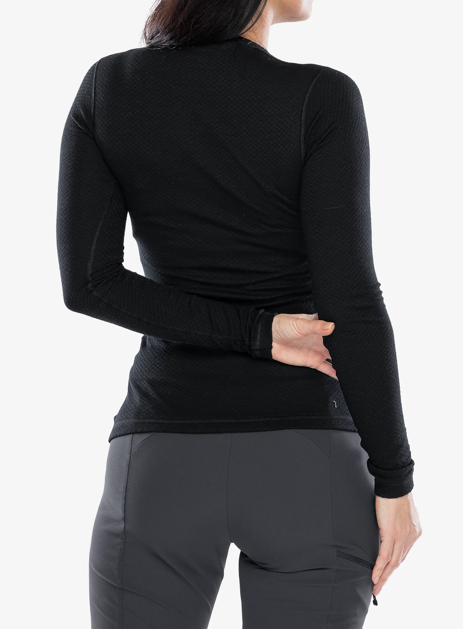 Термокофта Sensor Merino DF Tee L/S - black