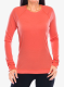 Термокофта жіноча Smartwool Merino 250 Baselayer Crew - coral reef