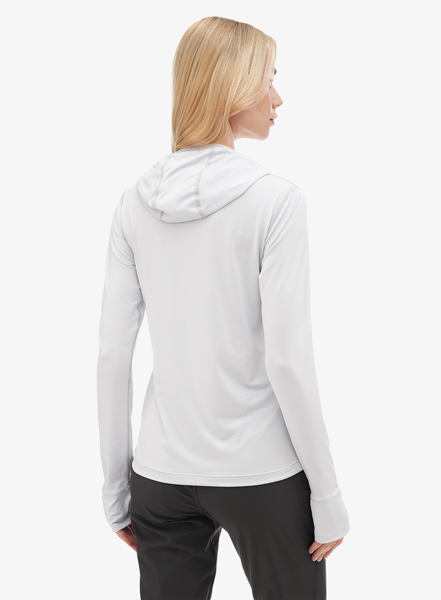 Термокофта жіноча Turbat Hike Lite LS Hood Thermo T-Shirt - glacier gray