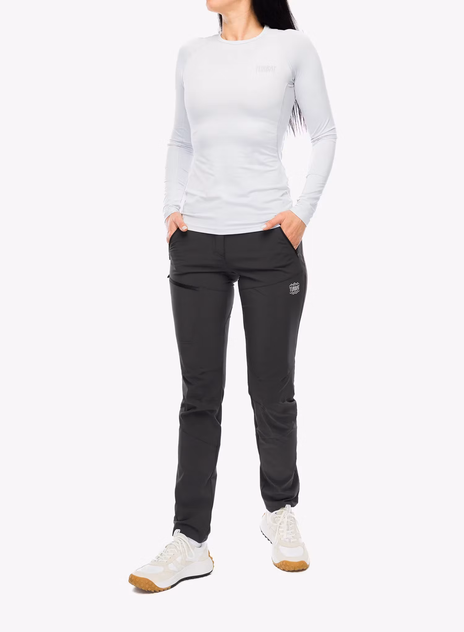 Термокофта жіноча Turbat Hike Lite LS Thermo T-Shirt - glacier gray