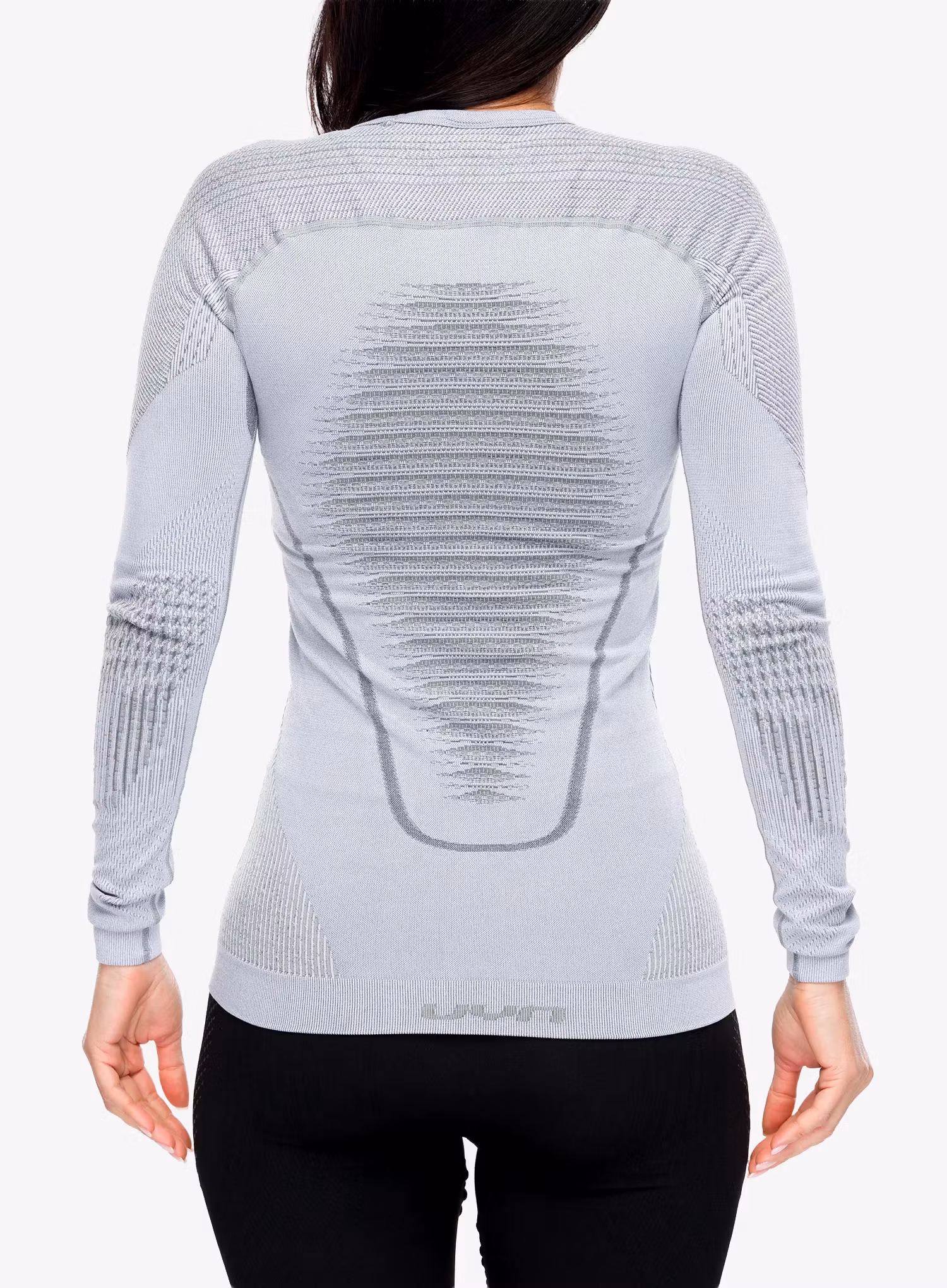 Термокофта жіноча UYN Evolutyon+ UW Shirt Long Sleeve - light grey melange