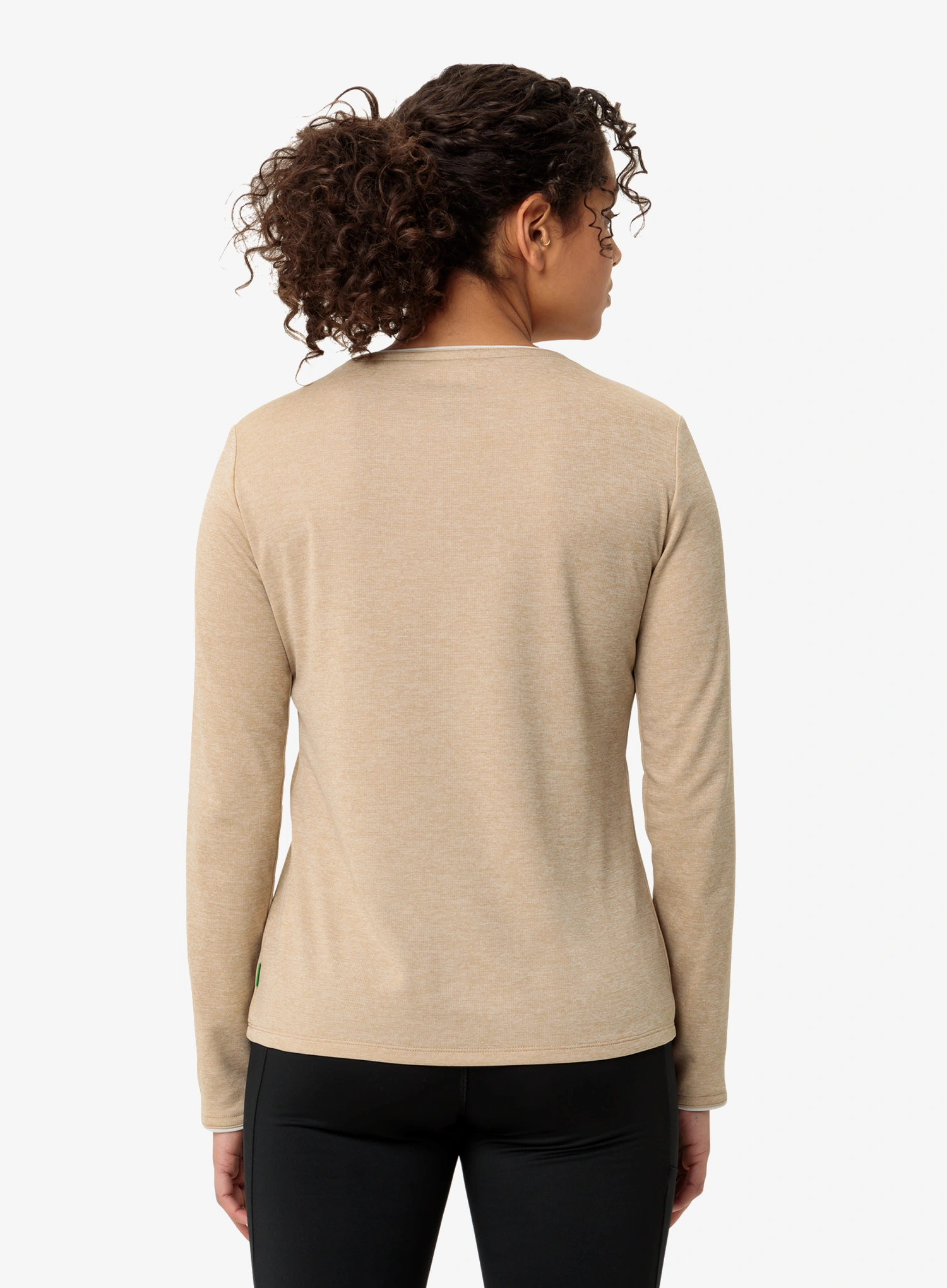 Термокофта жіноча Vaude Essential LS T-Shirt - linen