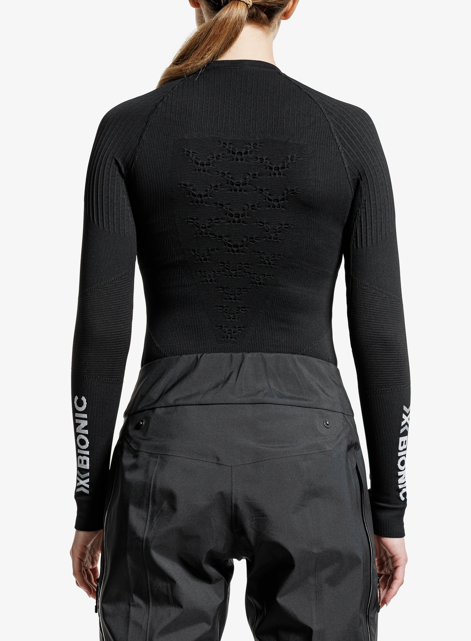 Термокофта жіноча X-Bionic Energy Accumulator 4.0 Shirt - opal black/arctic wht