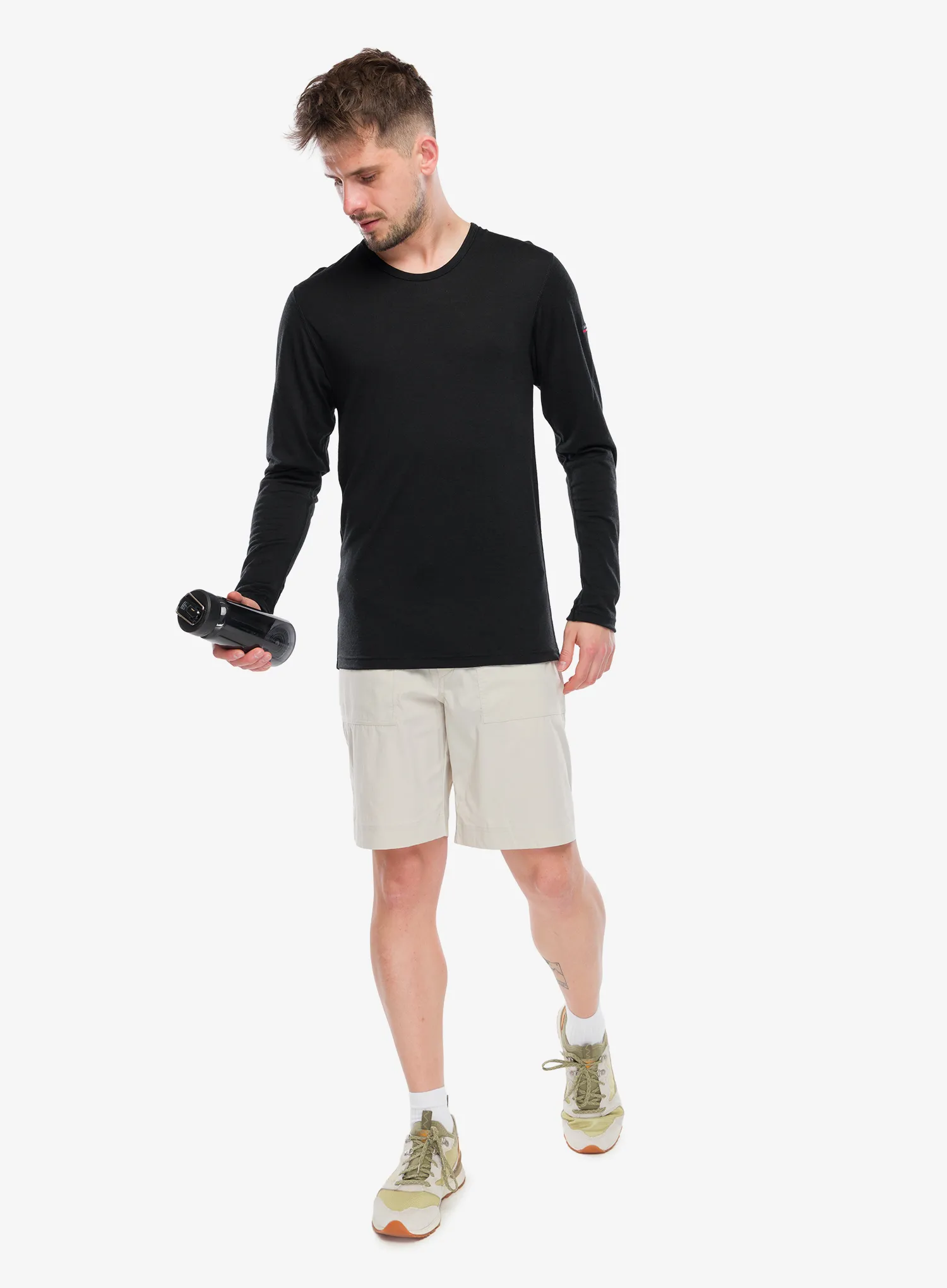 Термокофта Devold Breeze Merino 150 Shirt - black