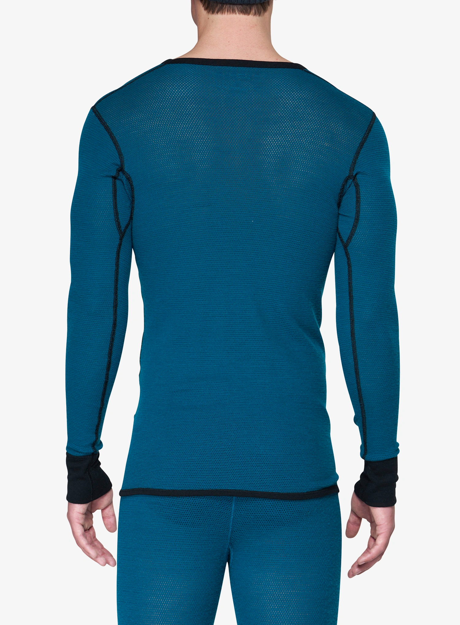 Термокофта Devold Wool Mesh 190 Shirt - flood/caviar