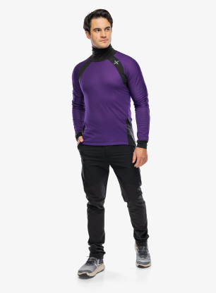 Термокофта Montura Vertigo Octa High Neck - petunia/petunia
