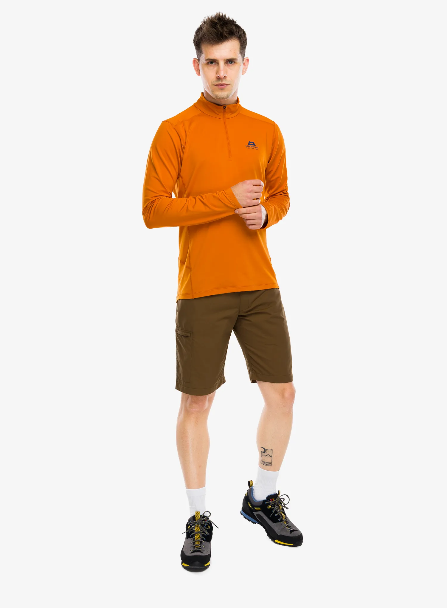 Термокофта Mountain Equipment Cerrig LS Zip-T - rust