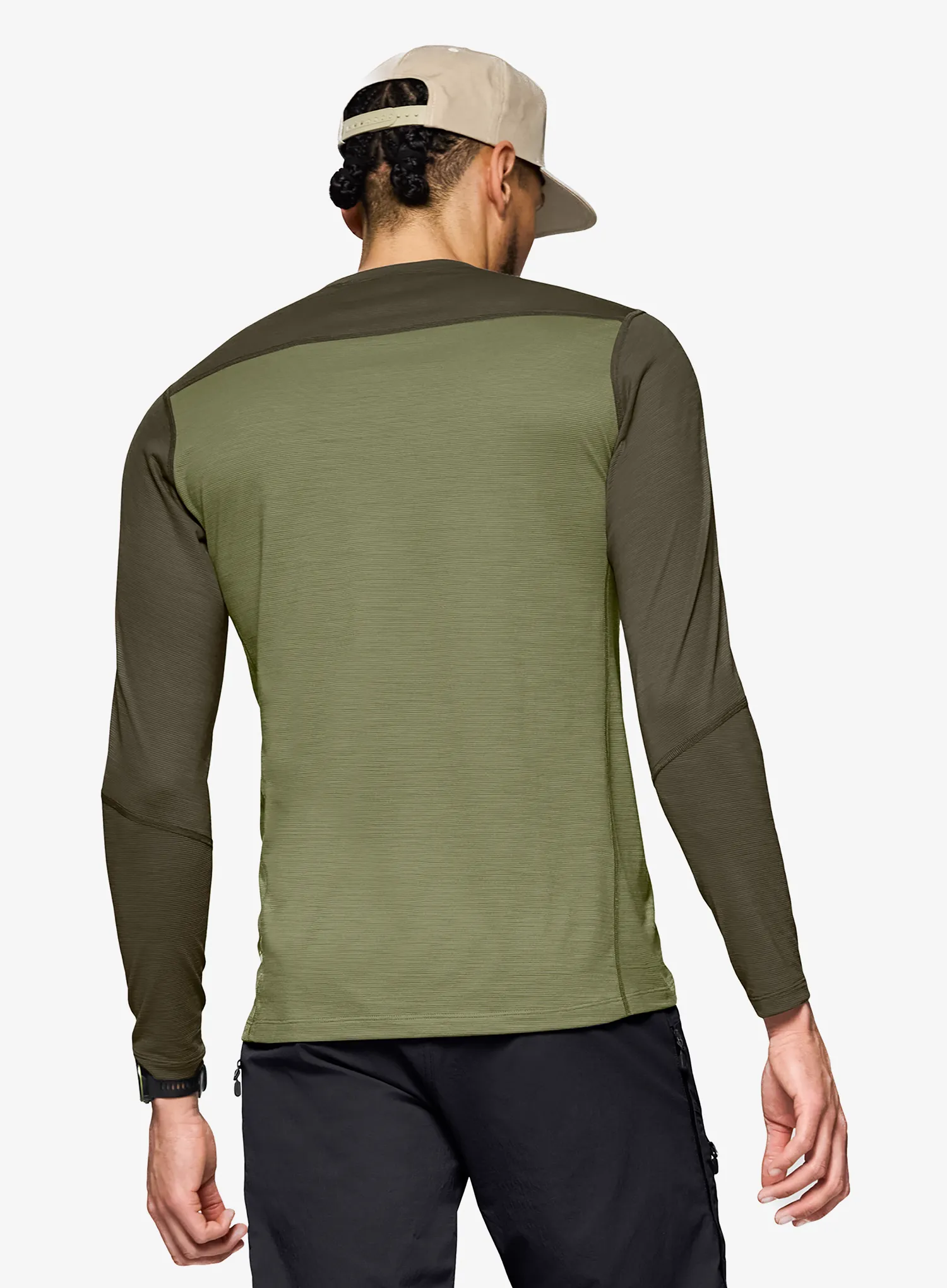 Термокофта Norrona Femund PureUll Long Sleeve - loden green
