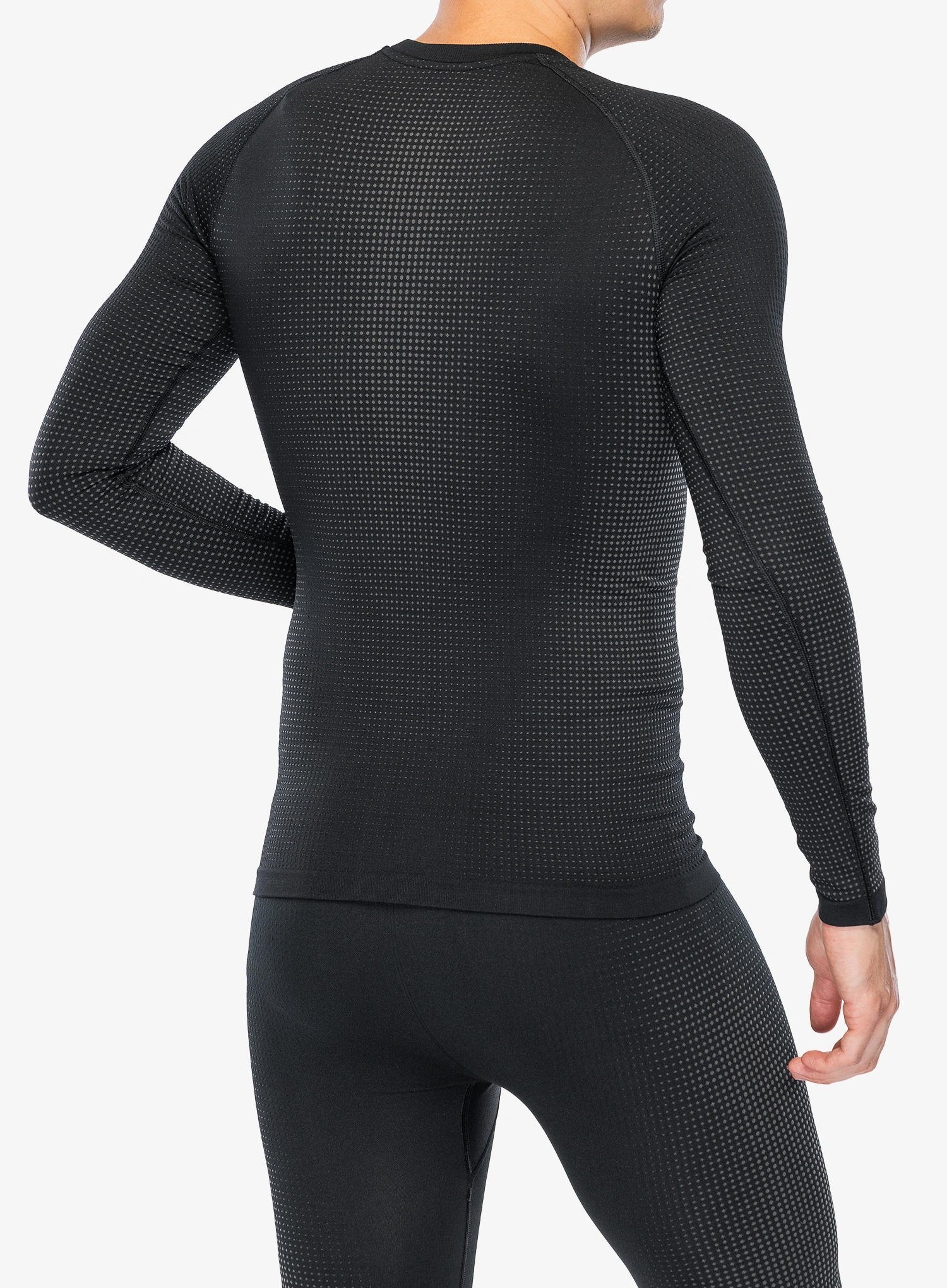 Термокофта Odlo Performance Warm BL Top Crew Neck L/S - graphite grey