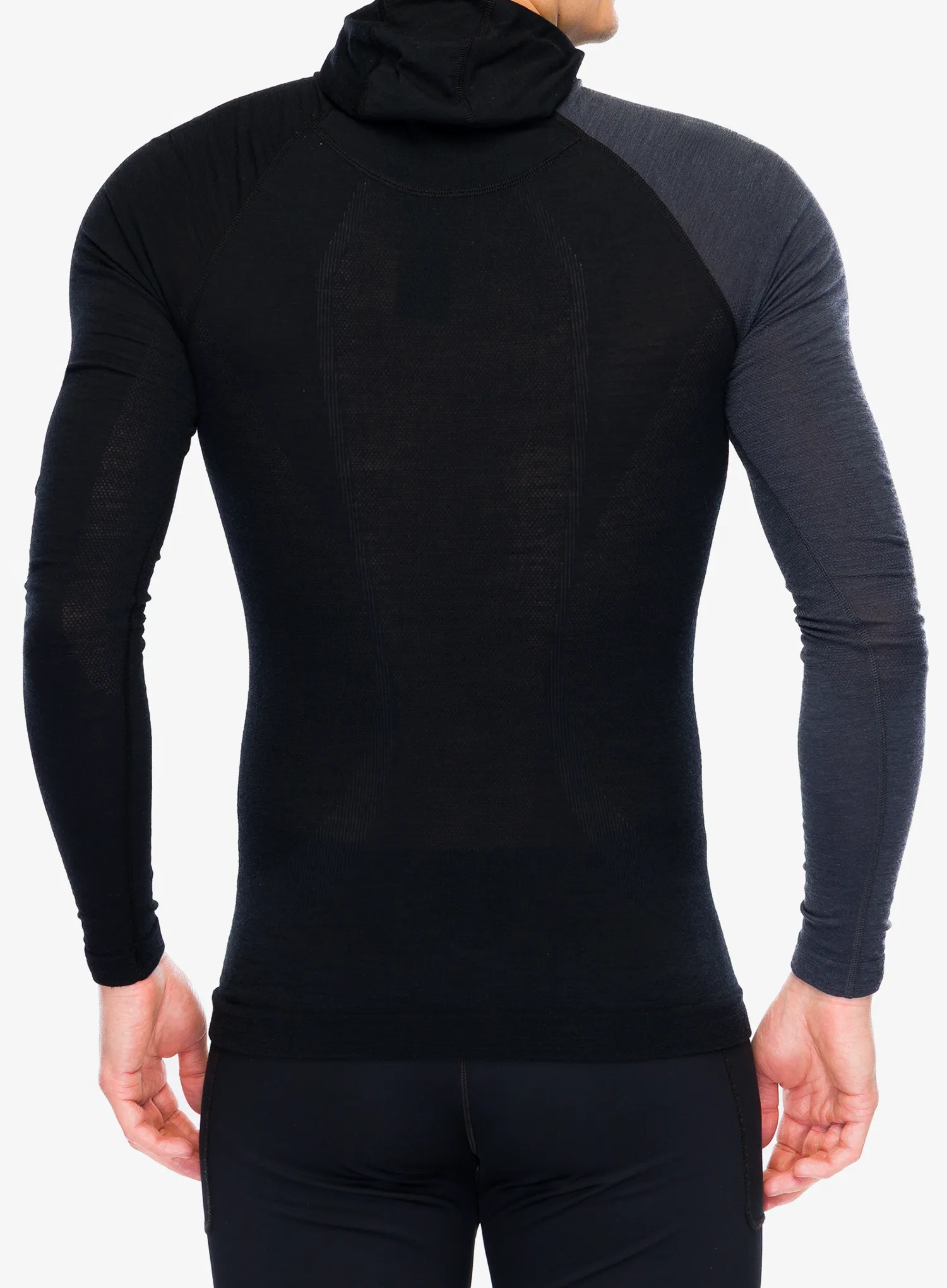 Термокофта Ortovox 120 Comp Light Hoody - black raven