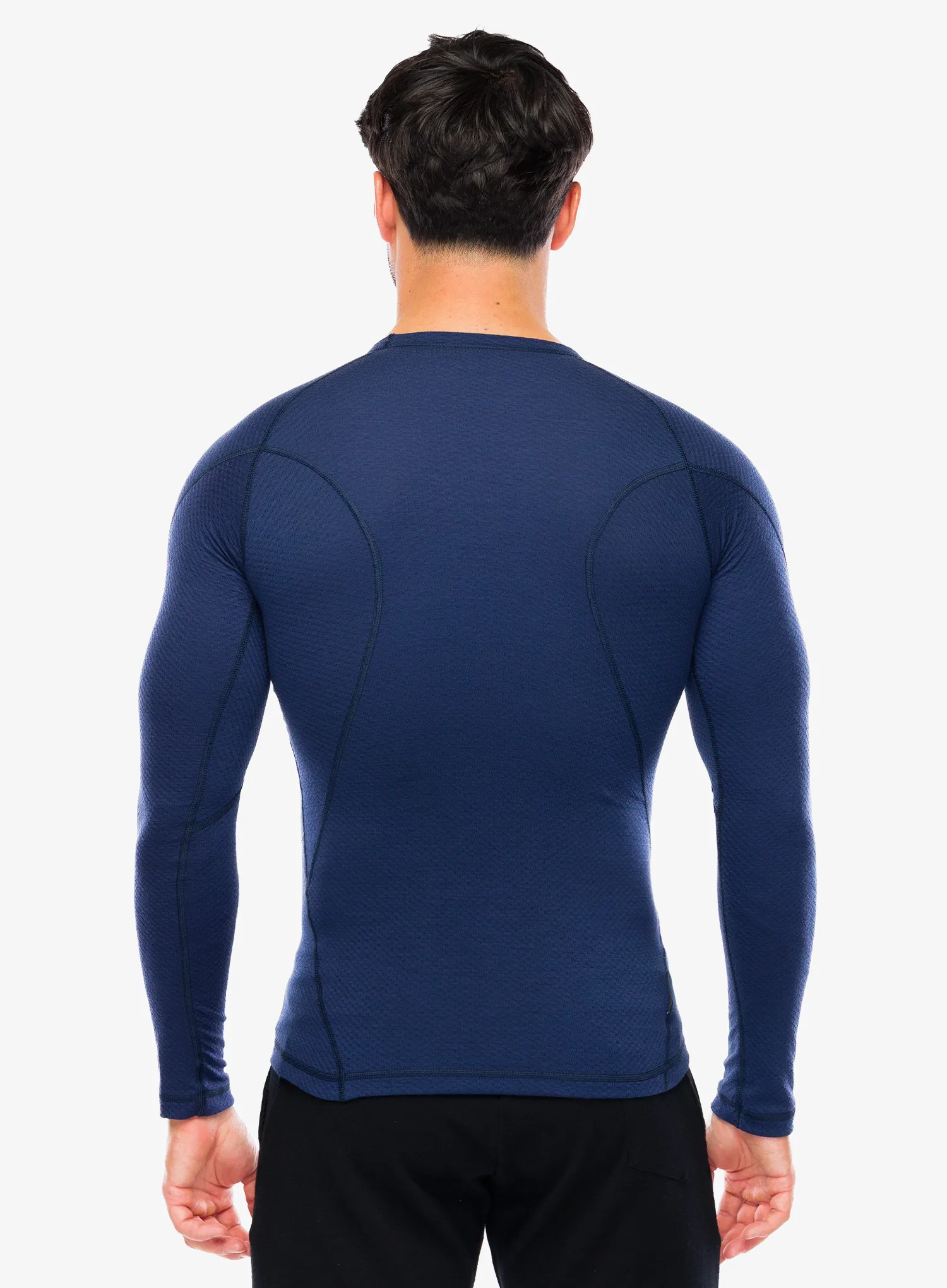 Термокофта Sensor Merino DF Tee L/S - deep blue camp