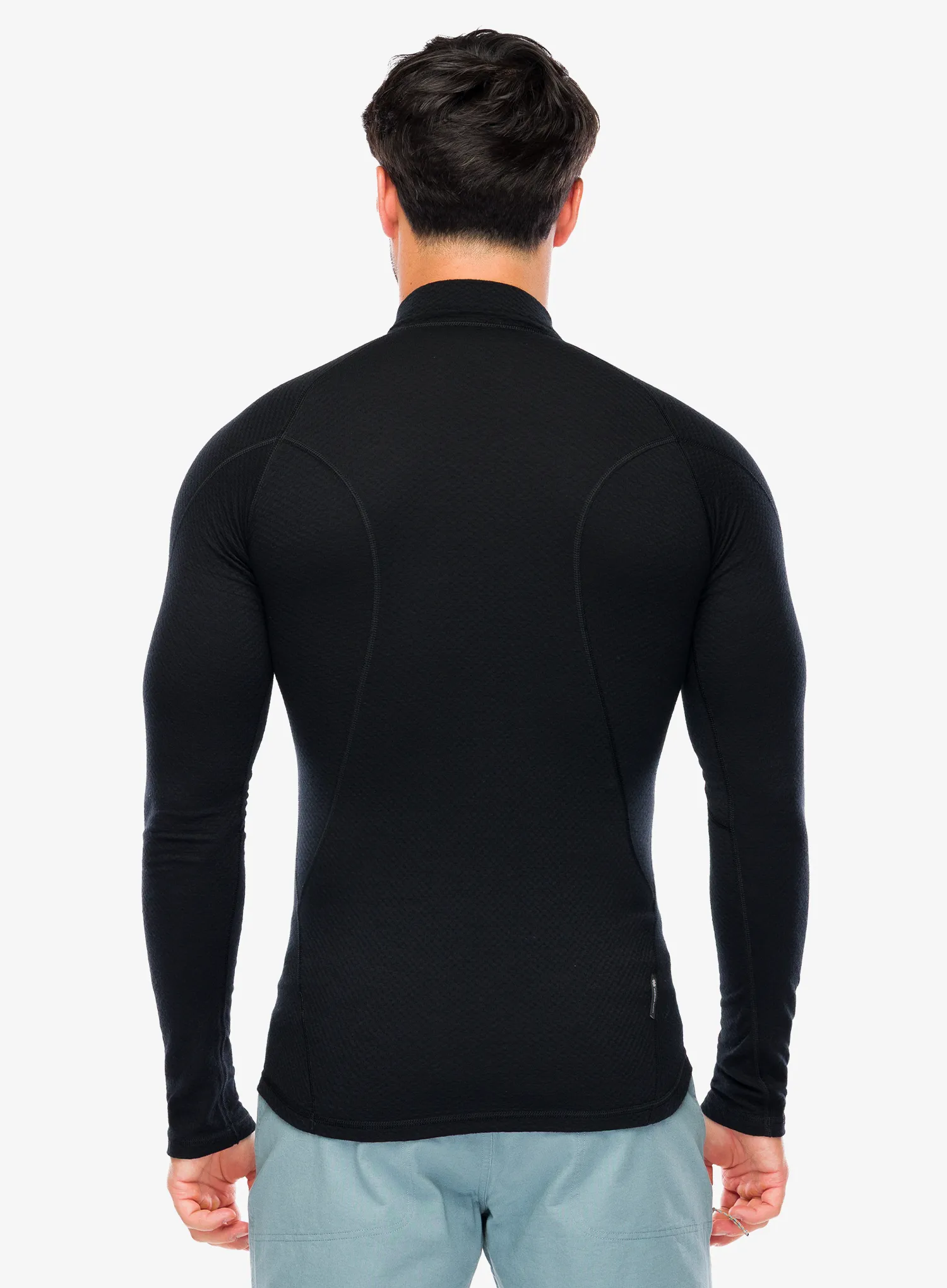 Термокофта Sensor Merino DF Tee L/S Zip - black