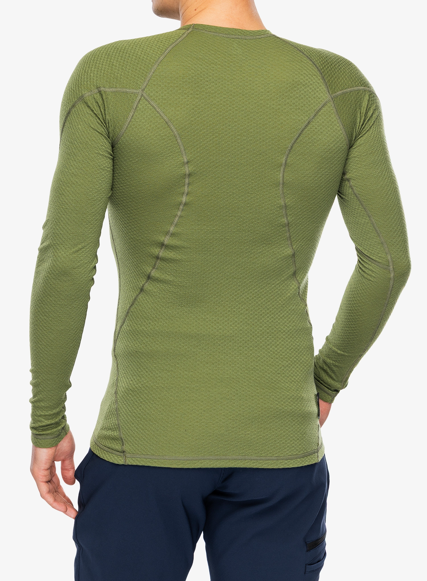 Термокофта Sensor Merino DF Tee LS Camp - safari green