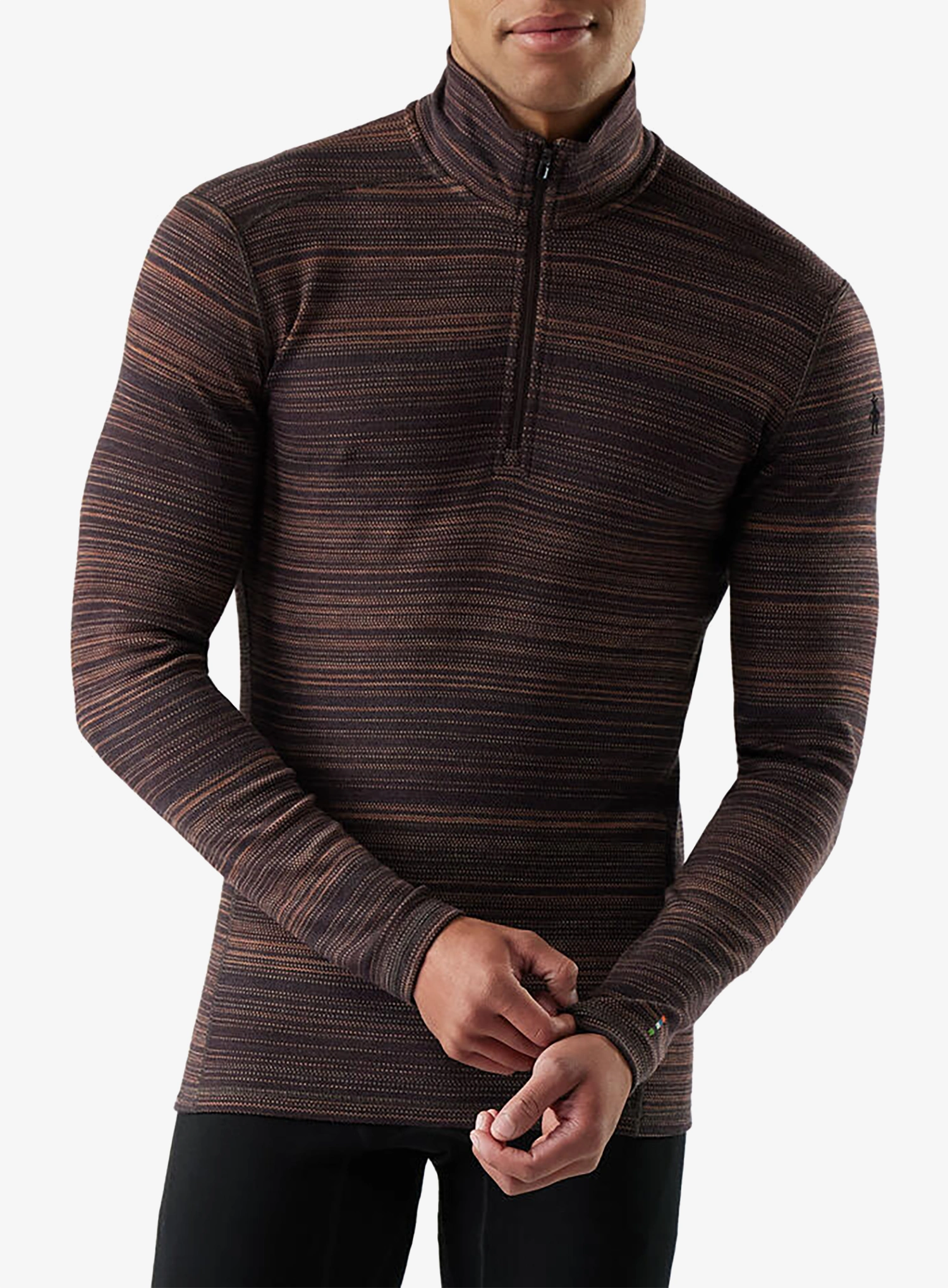 Термокофта Smartwool Classic Thermal Merino BL 1/4 Zip Boxed - mink color shift
