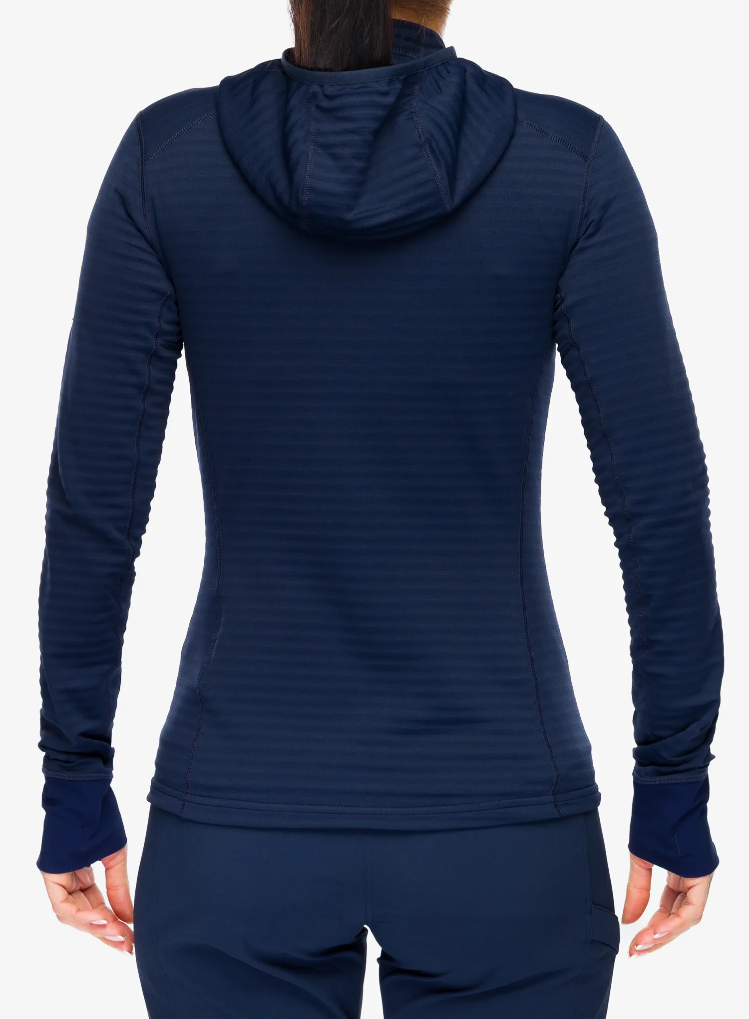 Кофта трекінгова жіноча Mammut Taiss Light ML Hooded Jacket - marine