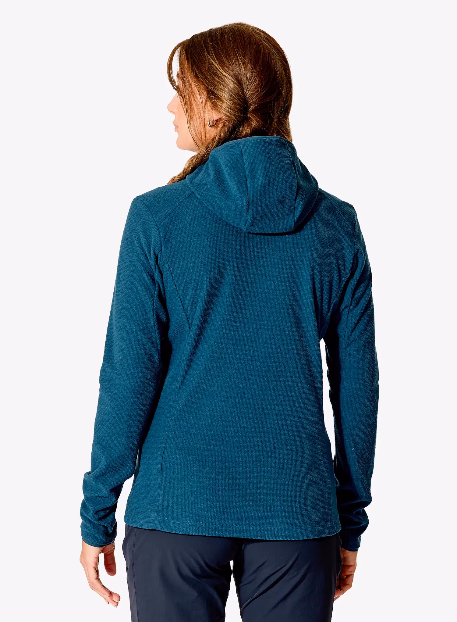 Кофта трекінгова жіноча Rab Tecton Hoody - blue tempest