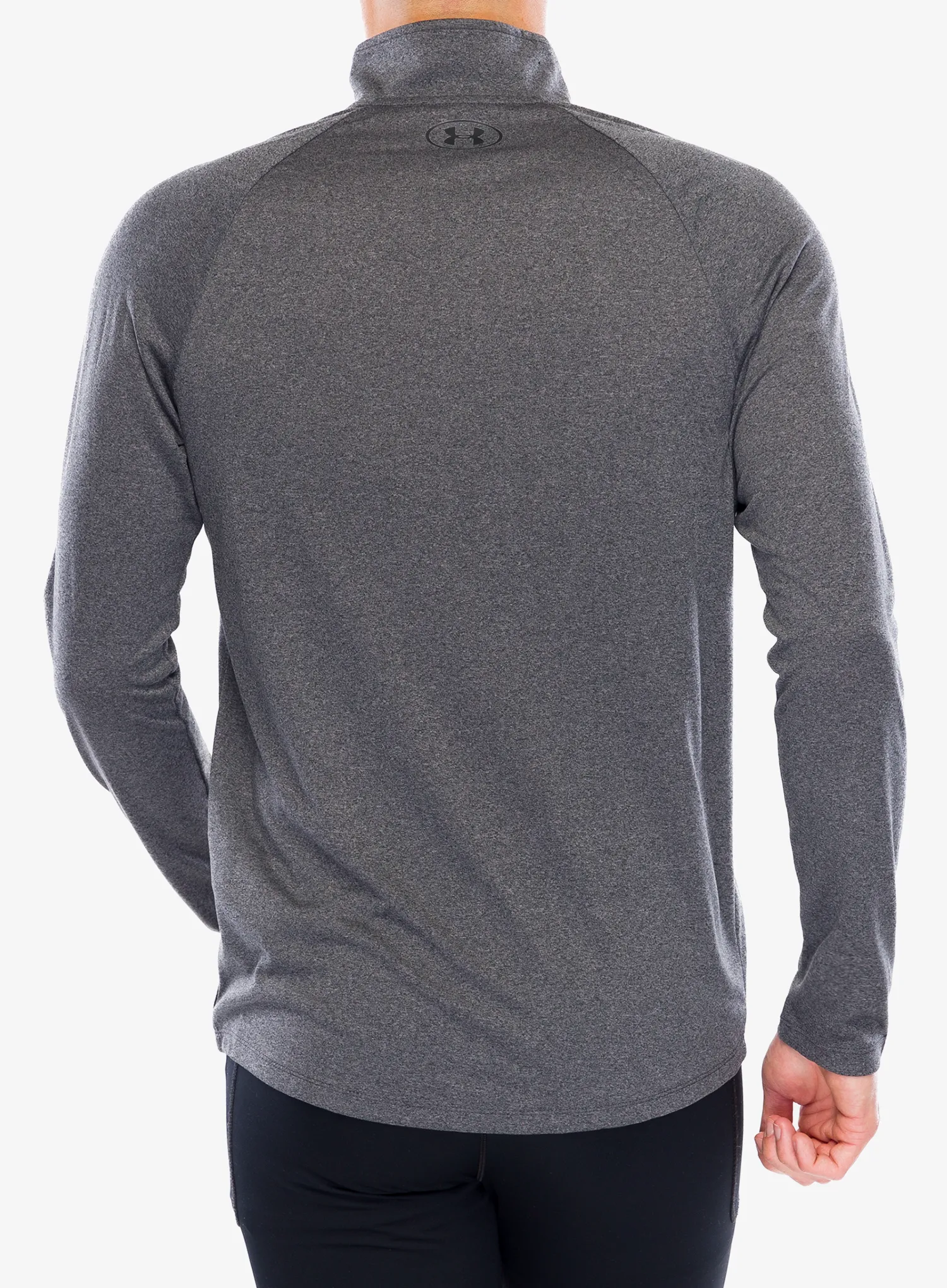 Кофта Under Armour Tech 1/2 Zip Long Sleeve - carbon heather/black