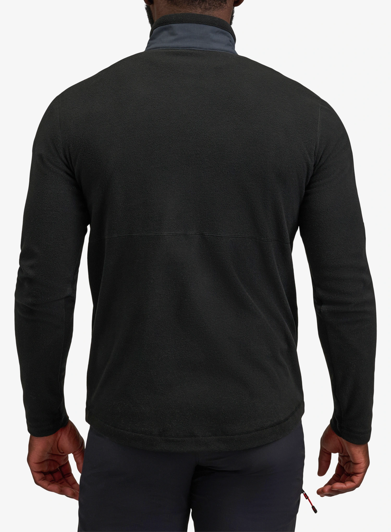 Кофта для скелелазіння Black Diamond Lightweight HZ Poly Fleece - black/black
