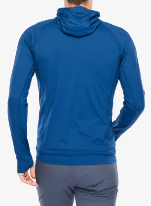 Кофта для скелелазіння Mountain Equipment Aiguille Hooded Top - admiral blue