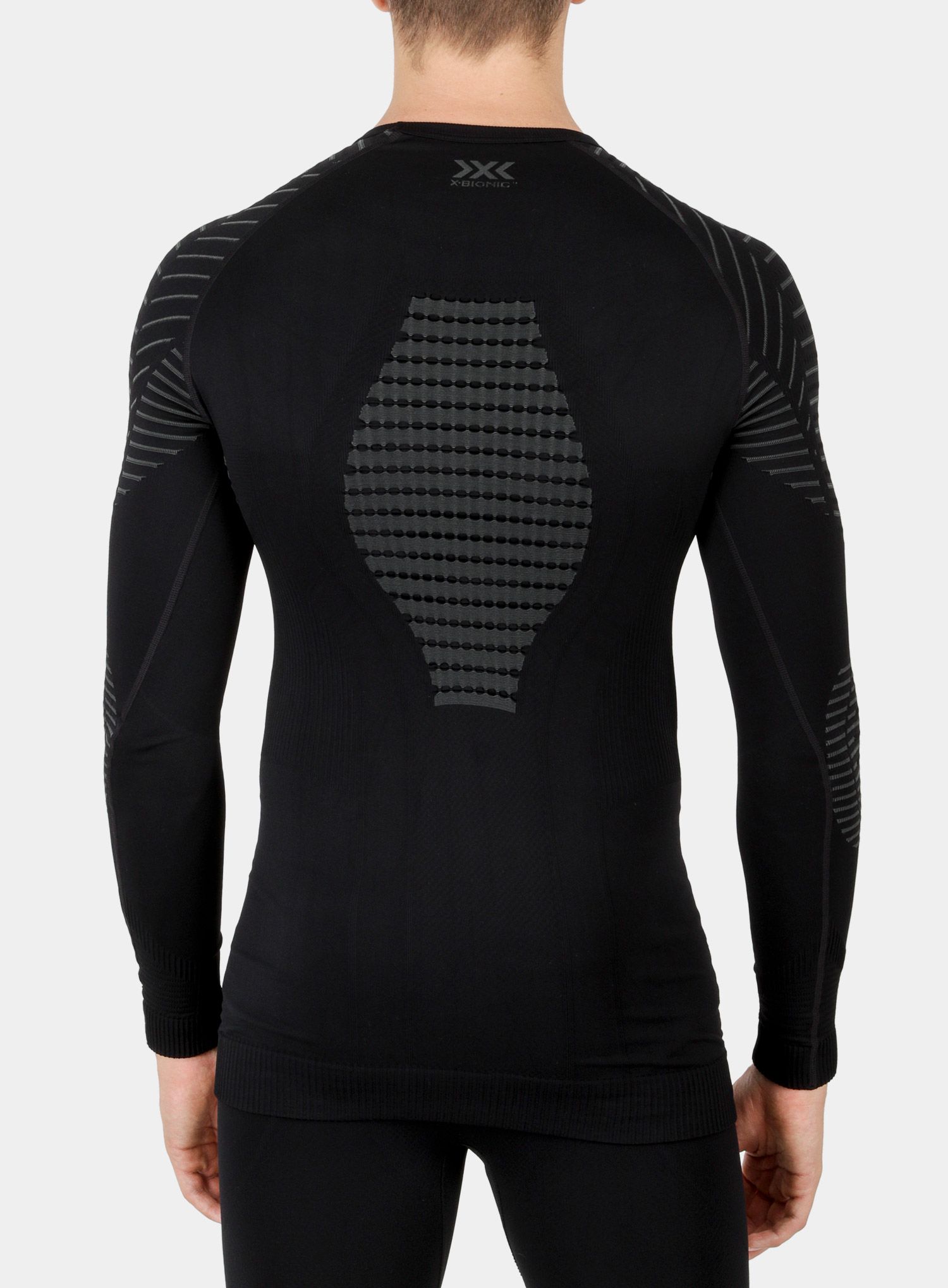 Кофта X-Bionic Invent 4.0 Shirt Round Neck SG L/S - black/charcoal
