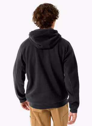 Кофта з каптуром Arcteryx Emblem Fleece Full-Zip Hoody - black