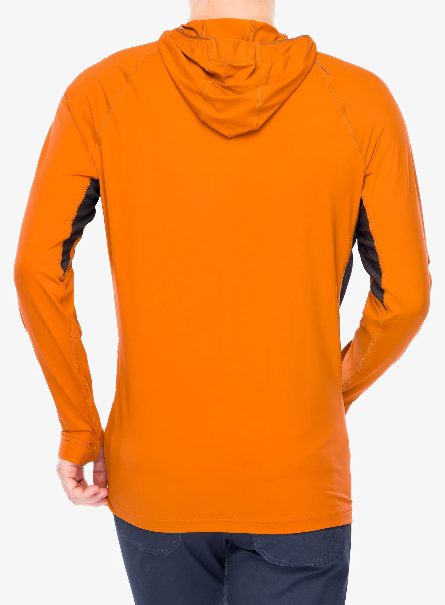 Кофта з каптуром Black Diamond Alpenglow Pro Hoody - saffron