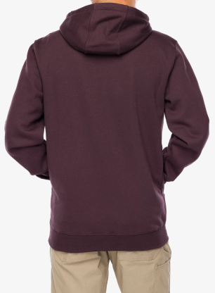Кофта з каптуром Carhartt Sleeve Logo Hooded Sweatshirt - dark sepia