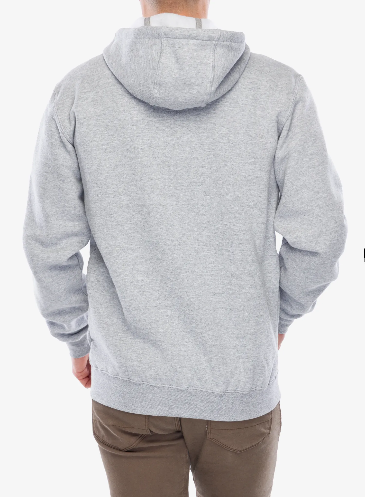 Кофта з каптуром Carhartt Zip Hooded Sweatshirt - heather grey
