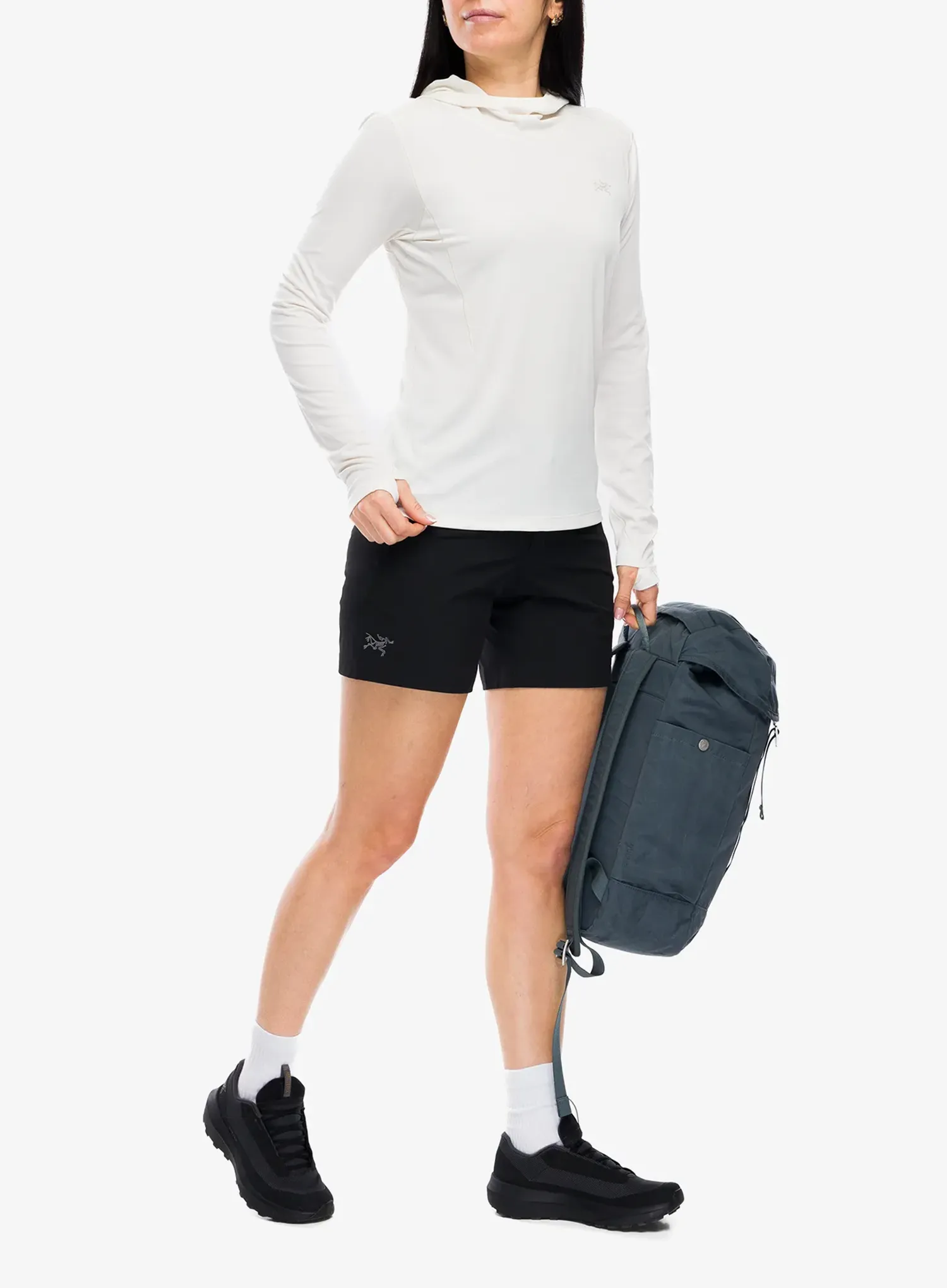 Кофта з каптуром жіноча Arcteryx Sunna Hoody - arctic silk