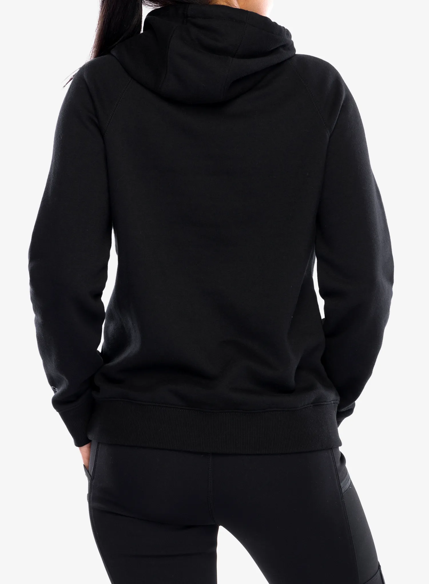 Кофта з каптуром жіноча Carhartt Force Lightweight Sweatshirt - black