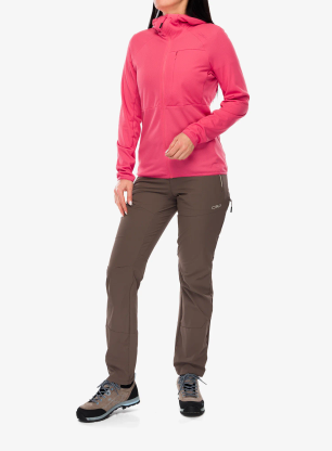Кофта з каптуром жіноча CMP Skylea Jacket - coral