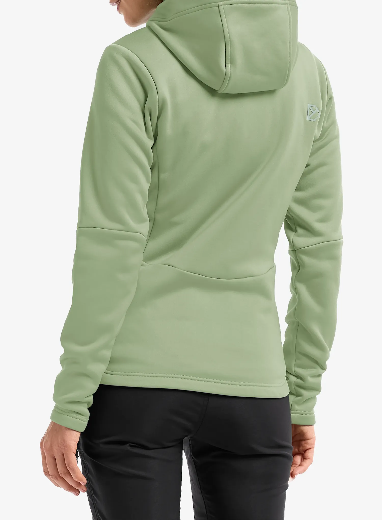 Кофта з каптуром жіноча Didriksons Anneli Fullzip 3 - light moss