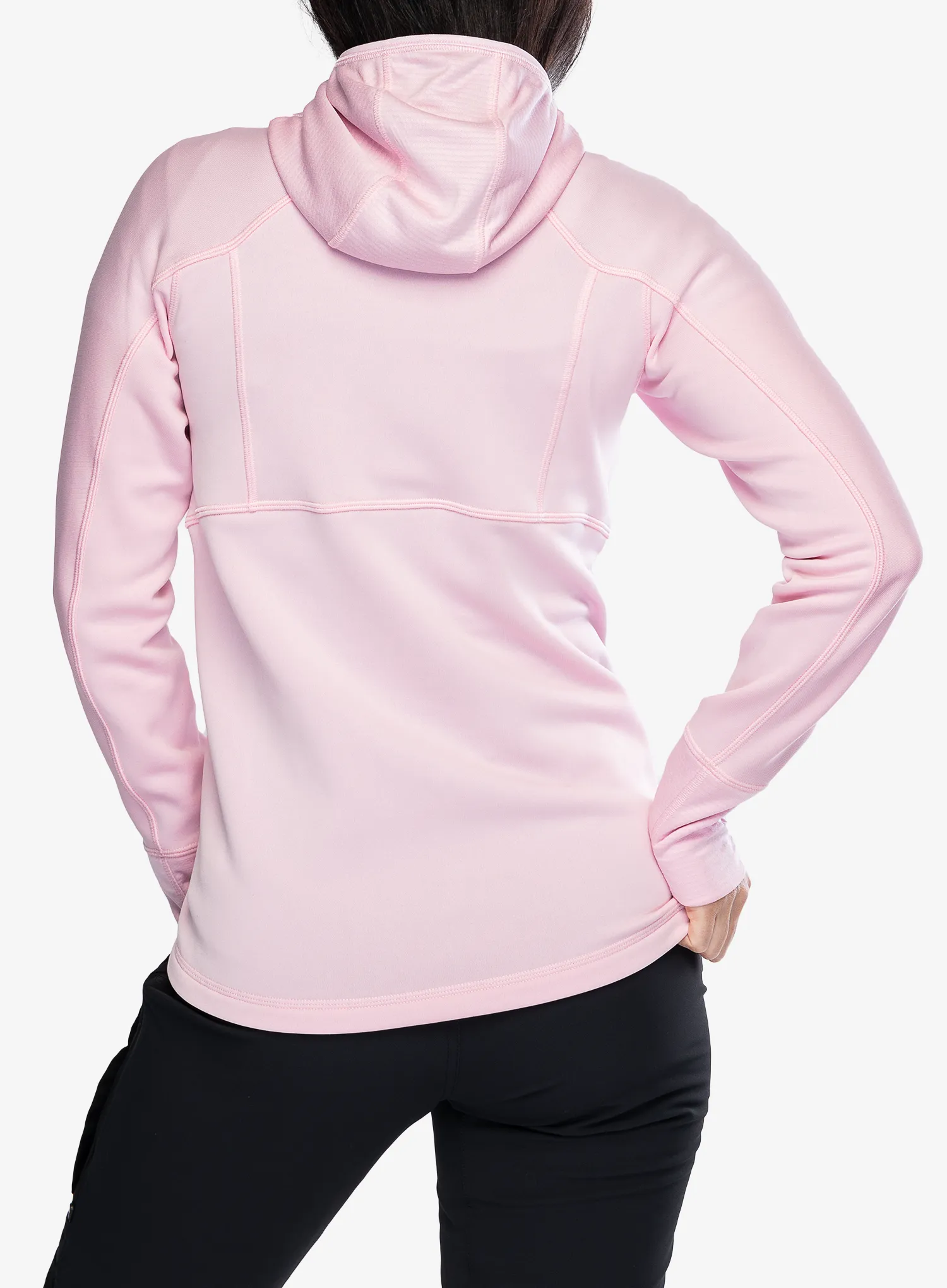 Кофта з каптуром жіноча Haglofs Betula Hood - fresh pink