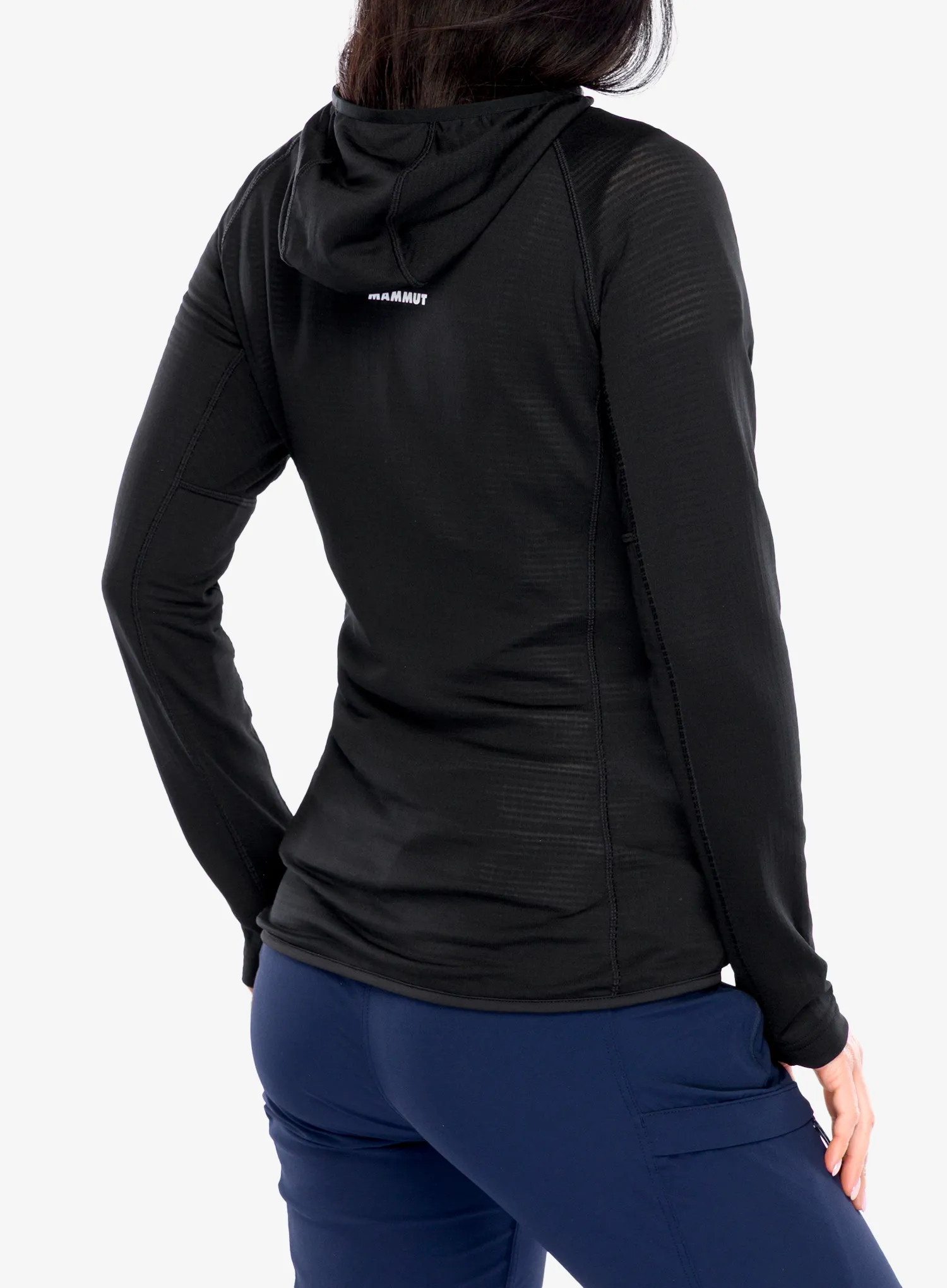 Кофта з каптуром жіноча Mammut Aenergy Light ML Hooded Jacket - black