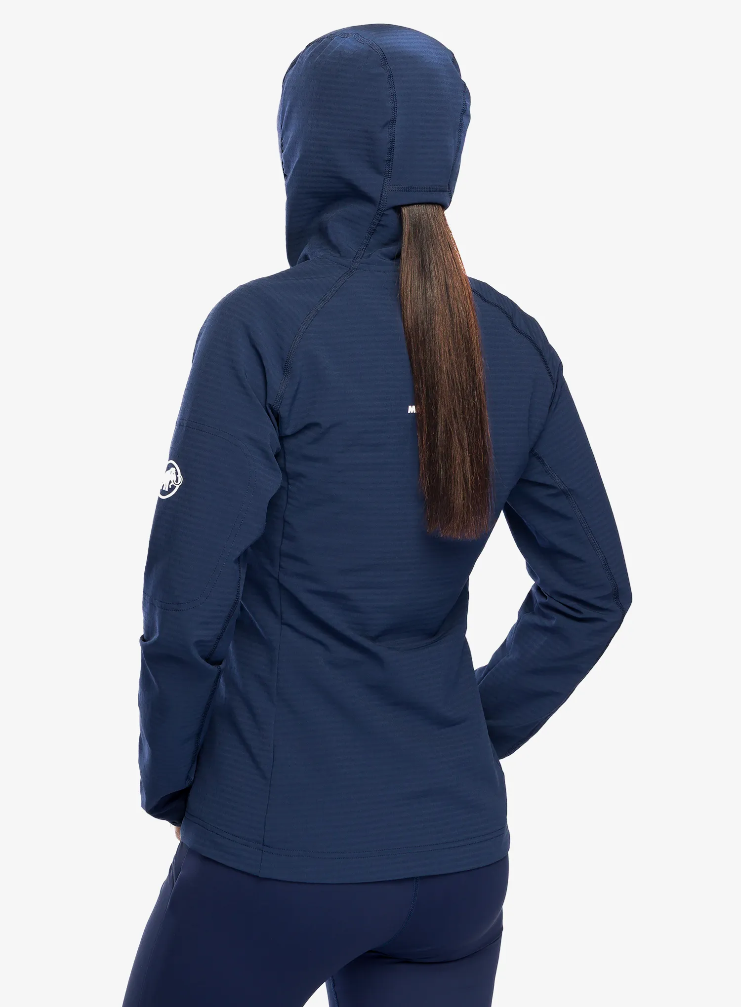Кофта з каптуром жіноча Mammut Madris Light ML Hooded Jacket - marine
