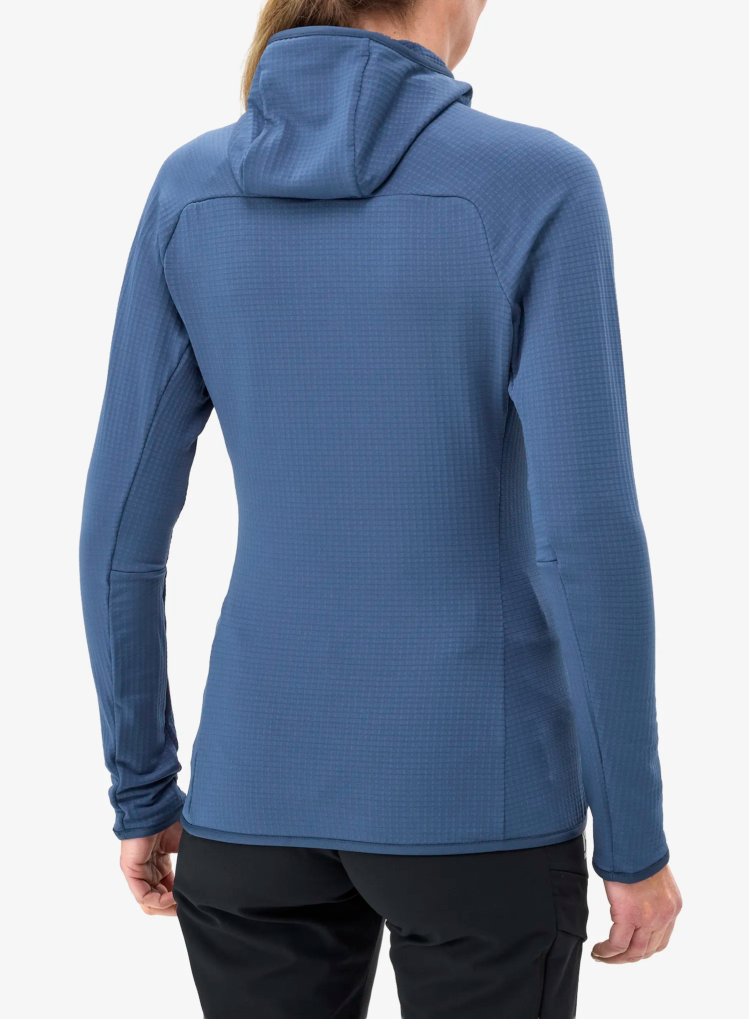 Кофта з каптуром жіноча Millet Fusion Grid Hoodie - dark denim