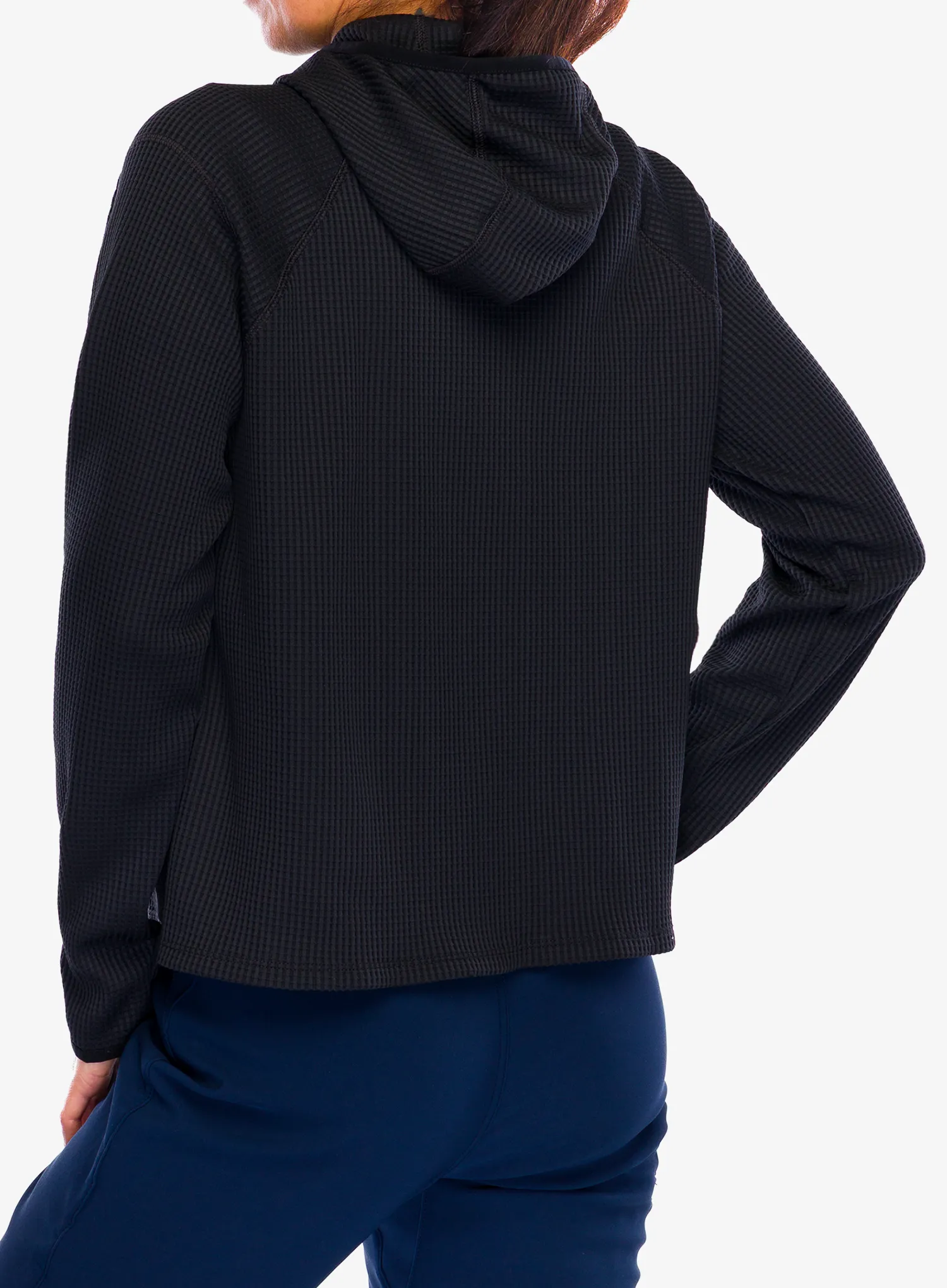 Кофта з каптуром жіноча Odlo Cubic Mid Layer Hoody - black