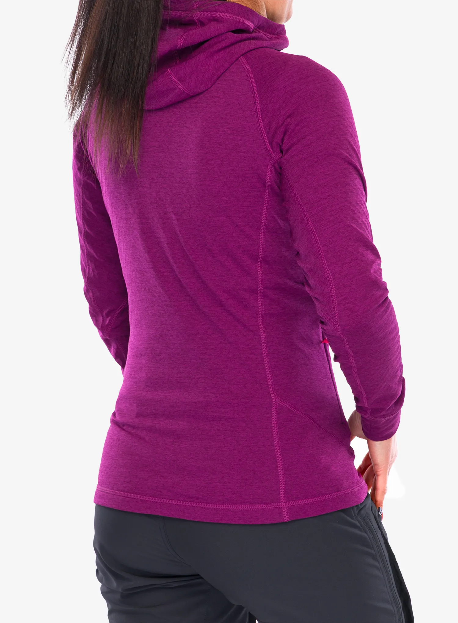 Кофта з каптуром жіноча Rab Nexus Hoody - mulberry