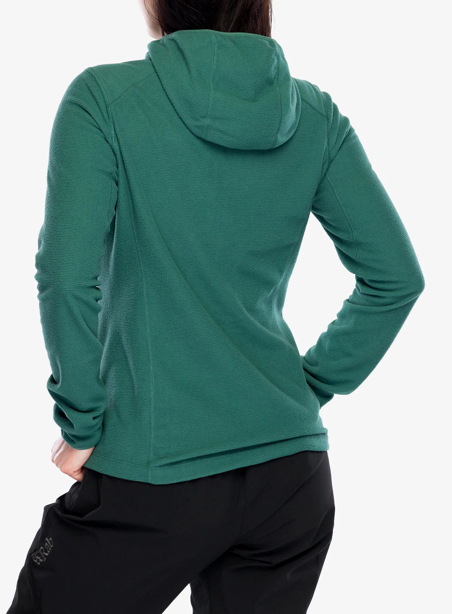 Кофта з каптуром жіноча Rab Tecton Hoody - green slate