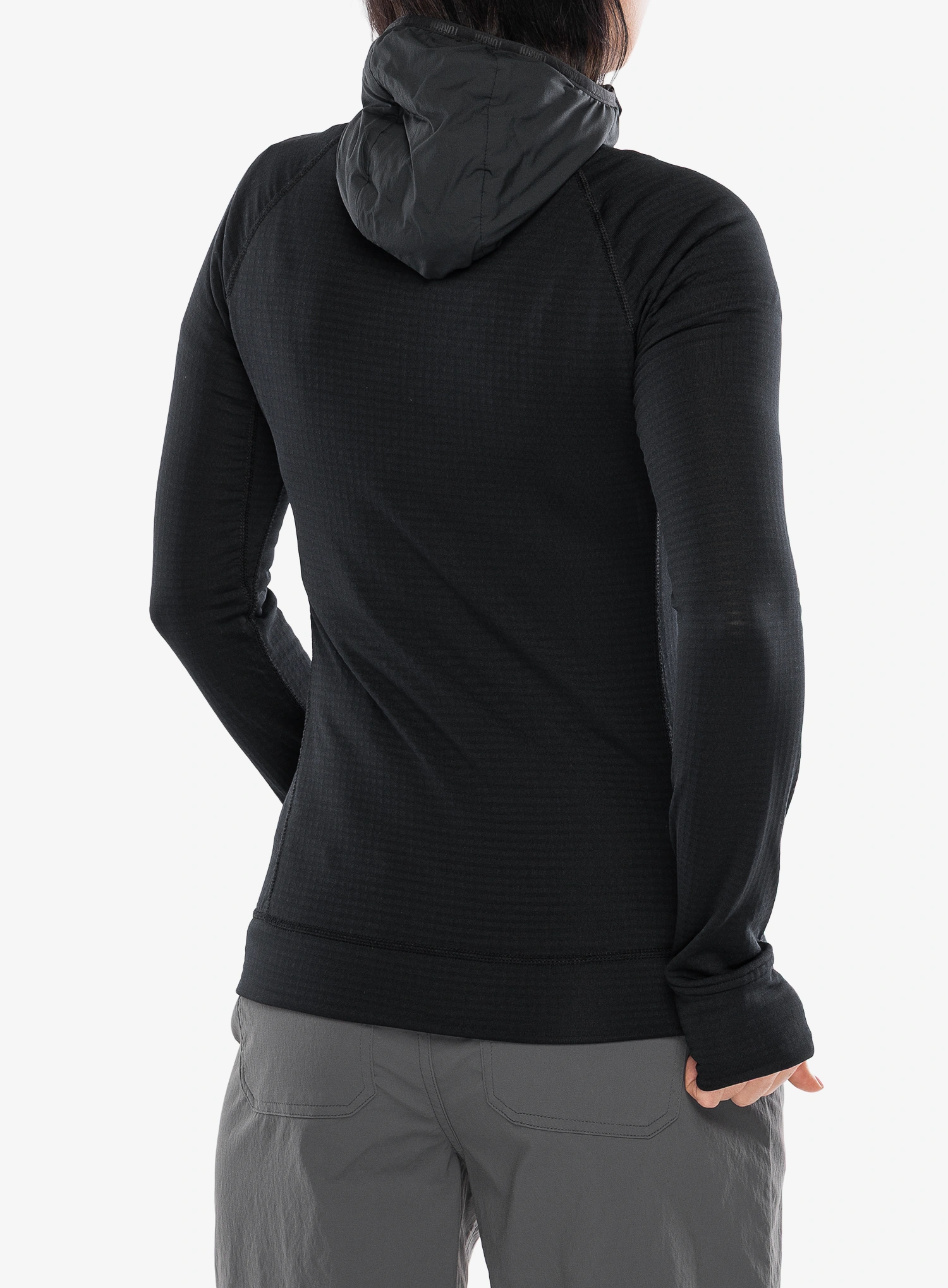 Кофта з каптуром жіноча Turbat Ilma Hood - jet black/black